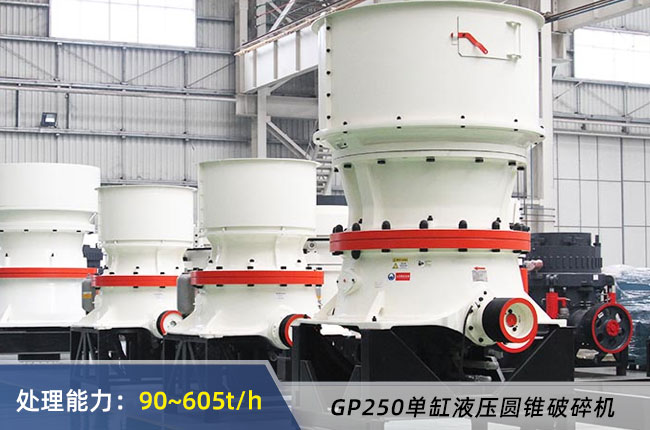 GP250單缸圓錐破碎機