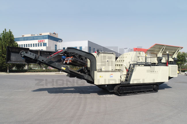 履帶式移動破碎站 履帶式移動破碎站