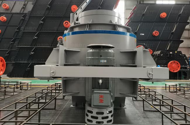 VSI小型打砂機側視圖