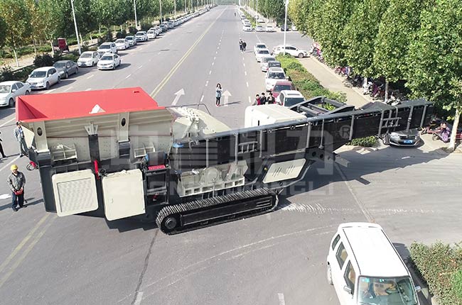 可移動(dòng)石頭打砂機(jī)