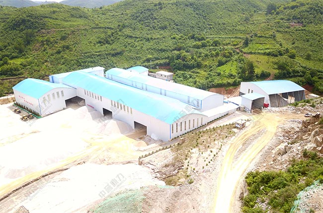 貴州凱仕順和時(shí)產(chǎn)1000噸石子生產(chǎn)線(xiàn)