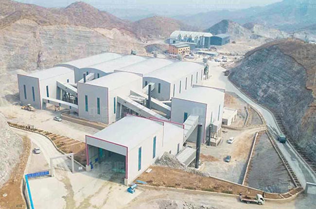 盛奇達建材年產(chǎn)300萬噸白云巖砂石骨料項目