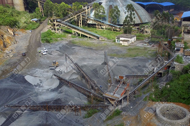 廣西百色田東水泥廠日產(chǎn)3000噸熟料生產(chǎn)線