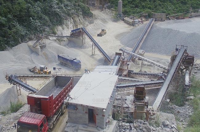 廣西順晟建材時(shí)產(chǎn)600噸機(jī)制砂生產(chǎn)線