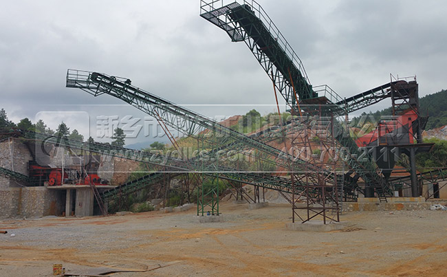 制砂生產(chǎn)線工藝流程現(xiàn)場 制砂生產(chǎn)線工藝流程現(xiàn)場