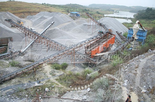 采石場生產線現場 采石場生產線現場