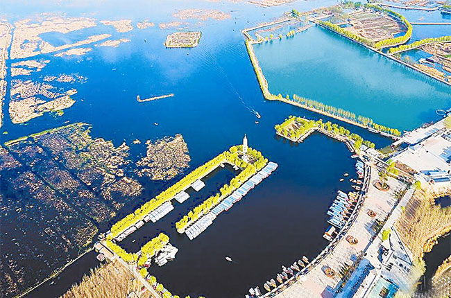 雄安新區俯視圖