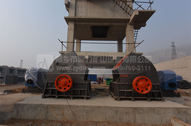 錘式破碎機安裝