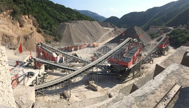 白云石破碎生產(chǎn)線 白云石破碎生產(chǎn)線