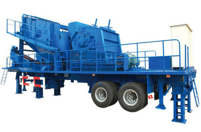 移動反擊破碎機設(shè)備 移動反擊破碎機設(shè)備