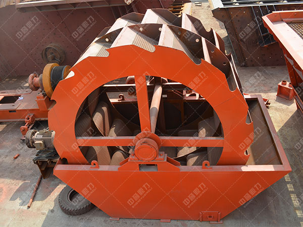 輪斗式洗砂機(jī)實拍圖展示2