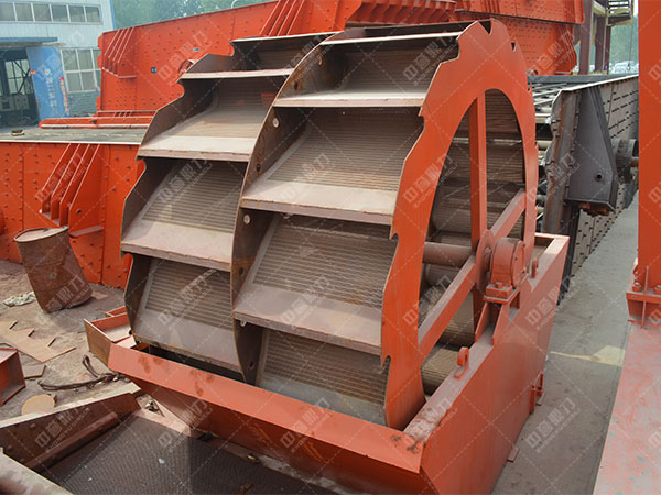 輪斗式洗砂機(jī)實拍圖展示4