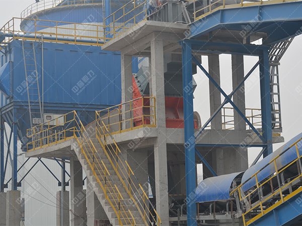 綠色環保型制砂機客戶現場 綠色環保型制砂機客戶現場