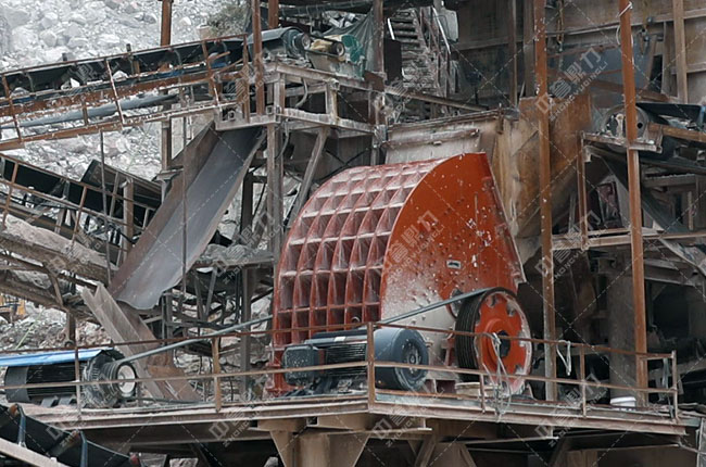 廣西桂林臨桂縣順成石料廠時產600噸砂石生產線