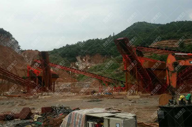 江西宜春時產1000噸石料生產線案例展示