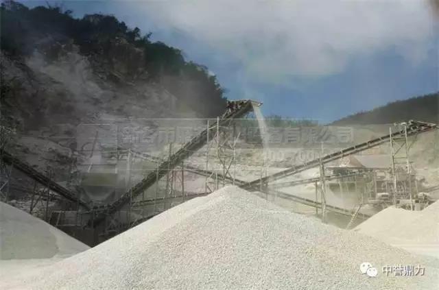 景洪段砂石骨料生產線