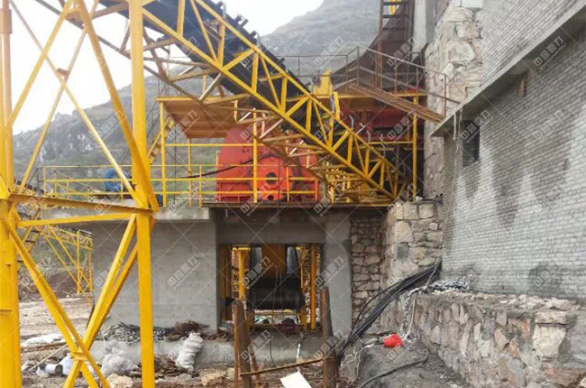 貴州貴陽一建時產1200噸砂石骨料生產線案例展示