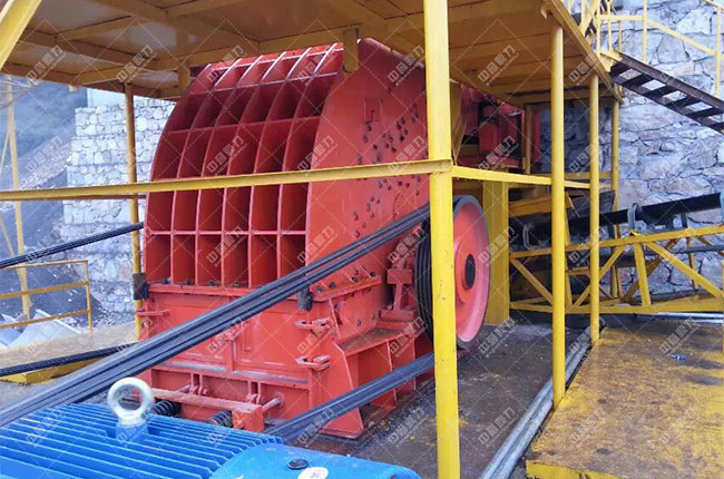 貴州貴陽一建時產1200噸砂石骨料生產線現場案例展示3