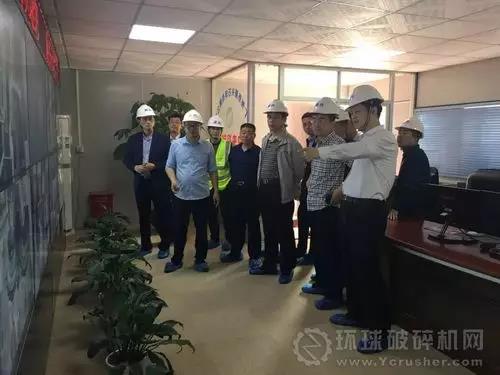 廣州順興石場、江門泰盛石場綠色礦山建設迎接陜西岐山多部門考察