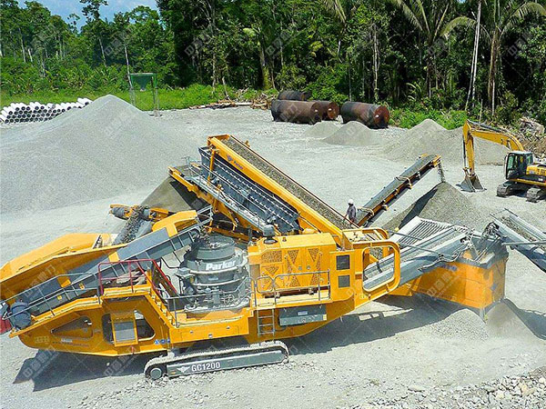 移動(dòng)碎石生產(chǎn)線