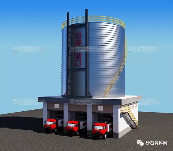 儲料罐設(shè)置