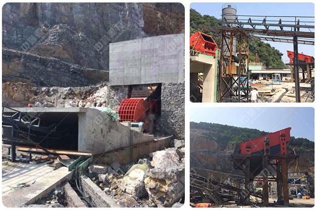 日產2000噸石料生產線