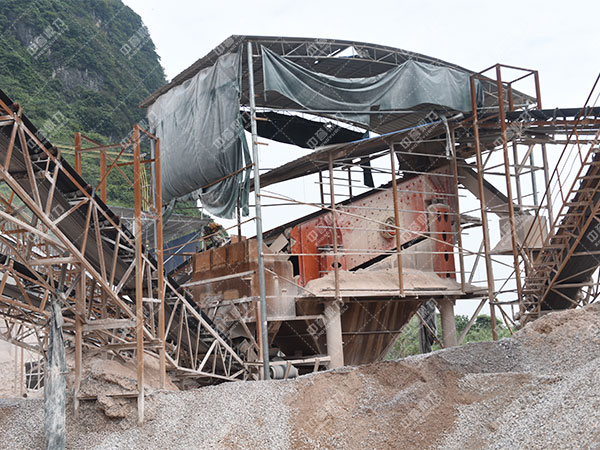 時產200噸石料生產線