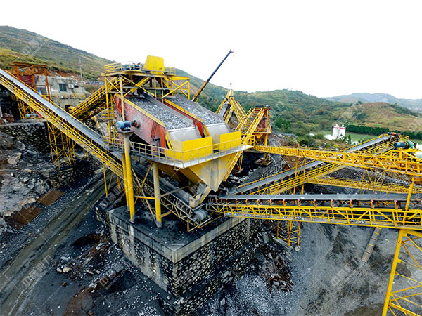 鵝卵石制砂生產線