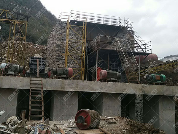 重錘擊碎石機安裝