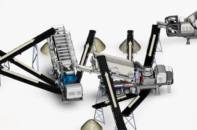 履帶式流動(dòng)碎石機(jī)