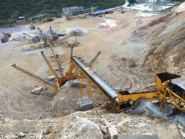 碎石機械設備生產線