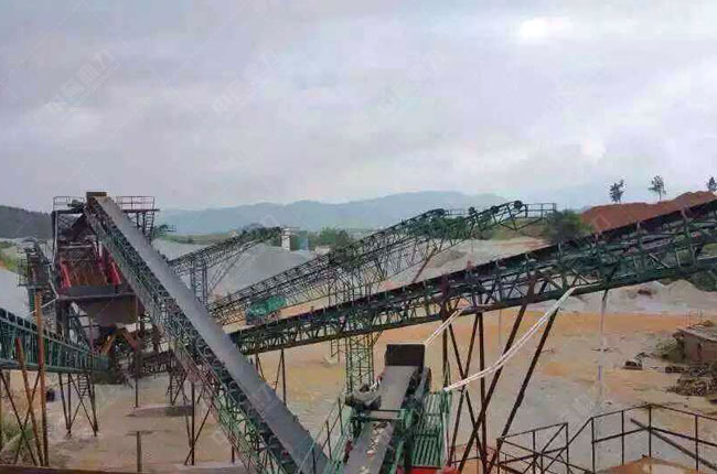 江西萍鄉時產800-1000噸石料生產線
