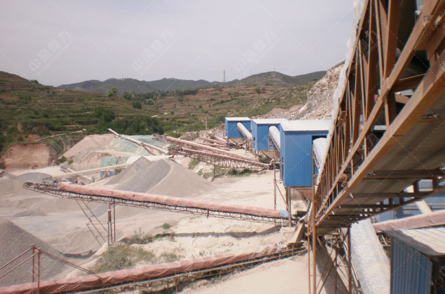 山西廣泰和礦業有限公司時產800噸碎石生產線