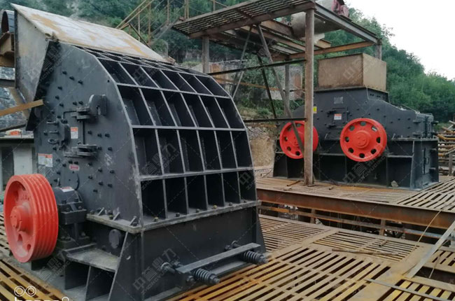 四川虹峰建材時產500噸的機制砂生產線