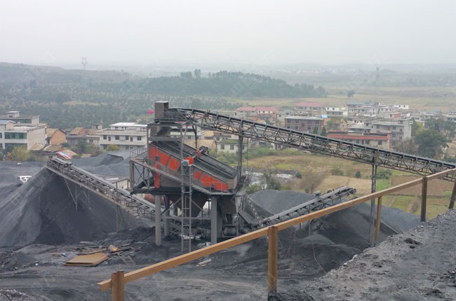 江西新余市渝水區時產500噸的破碎生產線