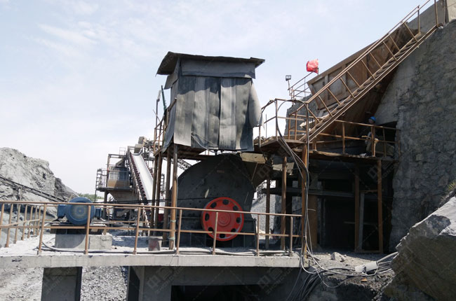 江西九江時產800噸石子生產線