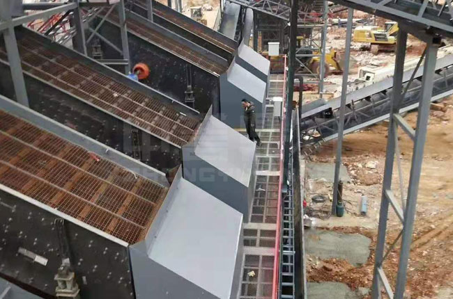 湖南合達(dá)建材年產(chǎn)300萬噸機(jī)制砂廠